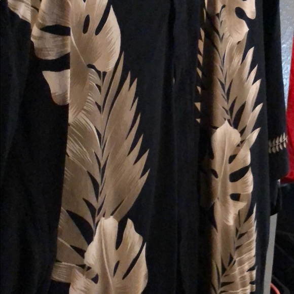 Campa Moda Black Hawaiian shirt 🏝 - Picture 2 of 4